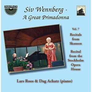 Nielsen / Ponchielli / Wiklund / Wennberg - Siv Wennberg: A Great Primadonna,